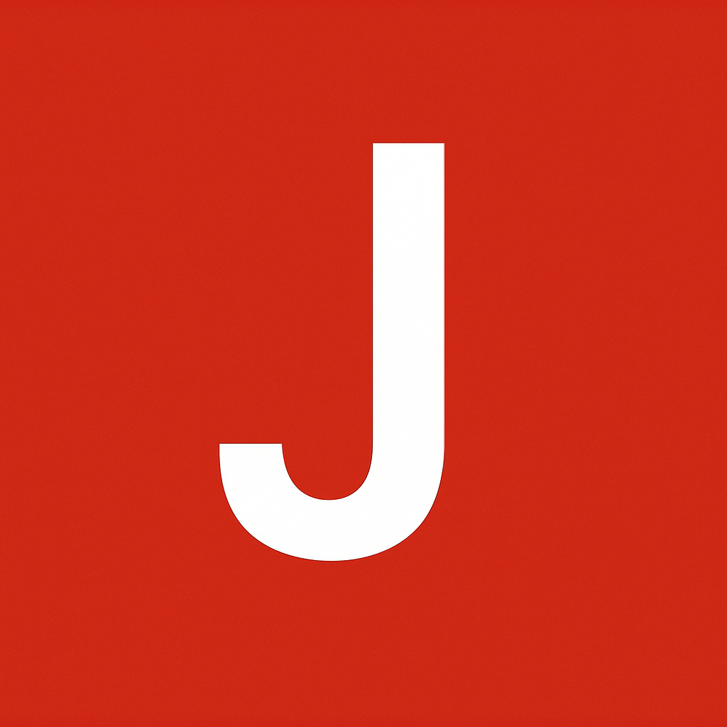 red background with J in white sim ple-1